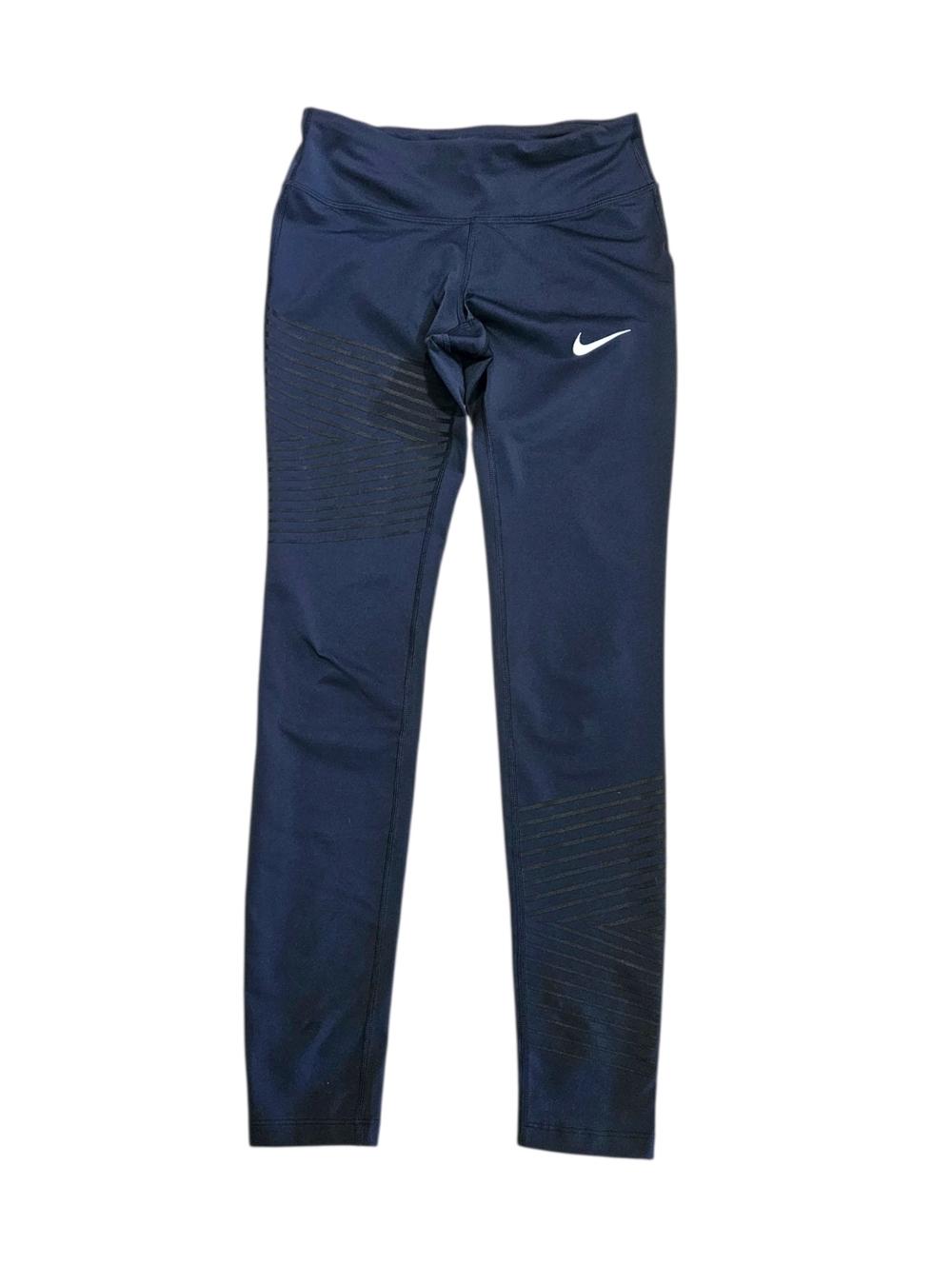 Nike Epic Run Flash Running Tight Fit Tights Women XS Drawstring 856682-471